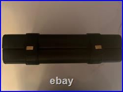 Slightly Used S. T. Dupont Cigar Case humidor black leather