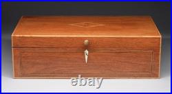 Stunning 1996 Ronald Starnes Kitemark Mahogany Humidor 100 Cigar Tobacco Storage
