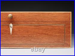 Stunning 1996 Ronald Starnes Kitemark Mahogany Humidor 100 Cigar Tobacco Storage