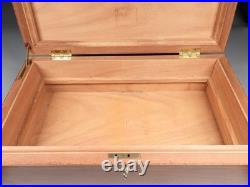 Stunning 1996 Ronald Starnes Kitemark Mahogany Humidor 100 Cigar Tobacco Storage
