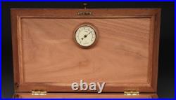 Stunning 1996 Ronald Starnes Kitemark Mahogany Humidor 100 Cigar Tobacco Storage