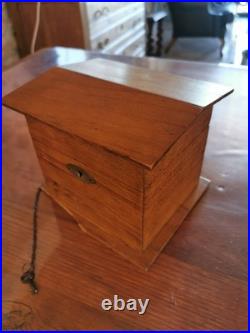 Superb cigar box, humidor, dog niche. Fab Française circa 1880