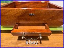 Tabacalera Cigar Humidor Box Wood Philippines Hygrometer 11 x 9 x 5.25 wooden