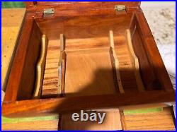 Tabacalera Cigar Humidor Box Wood Philippines Hygrometer 11 x 9 x 5.25 wooden