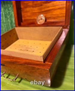 Tabacalera Cigar Humidor Box Wood Philippines Hygrometer 11 x 9 x 5.25 wooden