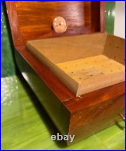 Tabacalera Cigar Humidor Box Wood Philippines Hygrometer 11 x 9 x 5.25 wooden