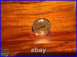 Tabacalera Cigar Humidor Box Wood Philippines Hygrometer 11 x 9 x 5.25 wooden