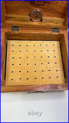 Tabacalera Cigar Humidor Box Wood Philippines Hygrometer