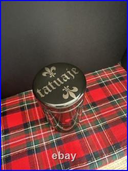 Tatuaje Ceramic Cigar Jar Humidor Empty