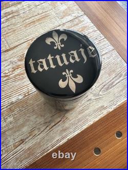 Tatuaje Ceramic Cigar Jar Humidor Empty