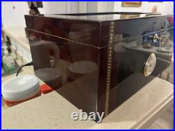 Thompson 1915 Lacquered Wooden Humidor