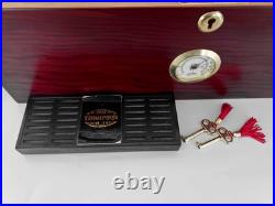 Thompson 1915 Large Domed Top Humidor with Keys