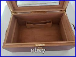 Thompson 1915 Large Domed Top Humidor with Keys