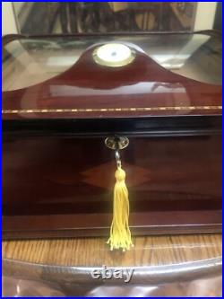 Thompson beveled glass, humidor preowned, beautiful, up To 150 cigars