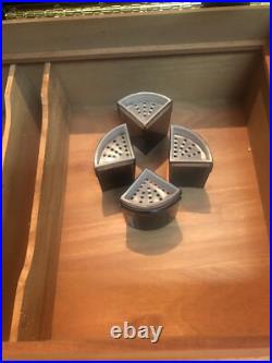Thompson beveled glass, humidor preowned, beautiful, up To 150 cigars