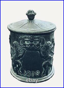 Tobacco Humidor Jar Sweden, 20th Century Cast Iron