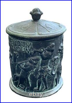 Tobacco Humidor Jar Sweden, 20th Century Cast Iron