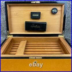 Tony Borhani Cigar Humidor 80-130 Cigar Orange Cedar Vintage by Paradigm