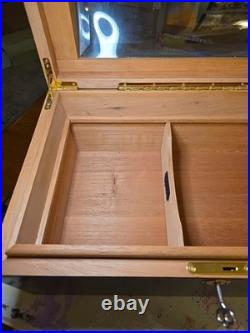 Trading The IL Duomo Cigar Humidor Dimensions 15 3/4w x 10 1/8d x 7 1/2h