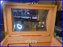Trading The IL Duomo Cigar Humidor Dimensions 15 3/4w x 10 1/8d x 7 1/2h