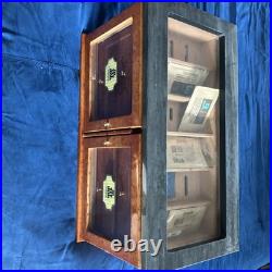 Trinidad Large Wooden Cigar Humidor Fine Burl