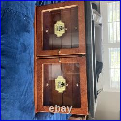 Trinidad Large Wooden Cigar Humidor Fine Burl