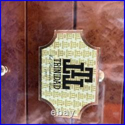 Trinidad Large Wooden Cigar Humidor Fine Burl