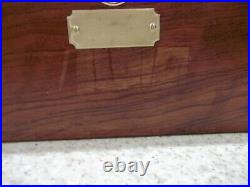 Used Cigar Humidor Wood Cedar Storage Case Box Humidifier Hygrometer Key Netting