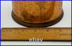 VINTAGE Copper, Brass &Tin Rumidor Tobacco Humidor/Canister RARE 1900's Piece