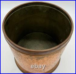 VINTAGE Copper, Brass &Tin Rumidor Tobacco Humidor/Canister RARE 1900's Piece