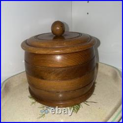 VINTAGE Dun-Rite Tobacco Humidor AMERICAN WALNUT New York