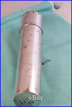 VINTAGE TIFFANY & CO. STERLING SILVER DOUBLE CIGAR TUBE HOLDER 5.50 Ounce