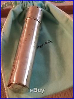 VINTAGE TIFFANY & CO. STERLING SILVER DOUBLE CIGAR TUBE HOLDER 5.50 Ounce
