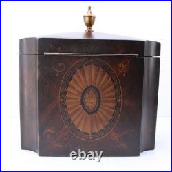 VTG Ethan Allen Georgian Style Tobacco Humidor Tea Caddy Beautiful Condition VTG Ethan Allen Georgian Style Tobacco Humidor Tea Caddy Beautiful Condition