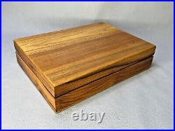 VTG Guard Tobacco Wooden Cigar Box Humidor Luxury Wood