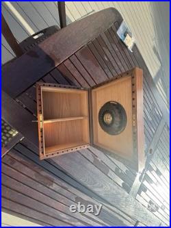 VTG Handmade Cigar Humidor. Excellent Condition. Made In Italy