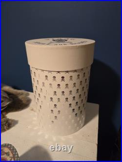 Viaje Skull & Bones White & Silver Ceramic Humidor Ten Ton Tess
