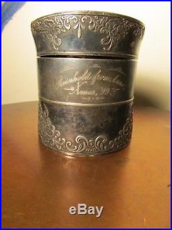 Victorian Era Antique Tobacco Jar, Humidor