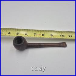 Vintage 10 Pipe Humidor Stand Comes With 8 Tobacco Pipes & Glass Humidor