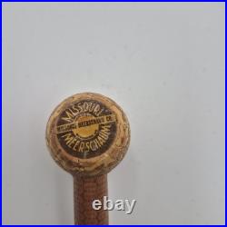 Vintage 10 Pipe Humidor Stand Comes With 8 Tobacco Pipes & Glass Humidor