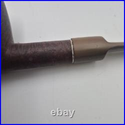 Vintage 10 Pipe Humidor Stand Comes With 8 Tobacco Pipes & Glass Humidor