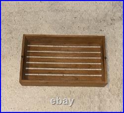 Vintage 1990's Custom Wood Cigar Humidor Great Condition 15 x 10 x 6.5