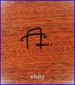 Vintage 1992 Cigar Aficionado Inaugural Magazine Limited Edition Wooden Humidor
