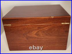 Vintage 1992 Cigar Aficionado Inaugural Magazine Limited Edition Wooden Humidor