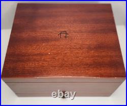 Vintage 1992 Cigar Aficionado Inaugural Magazine Limited Edition Wooden Humidor