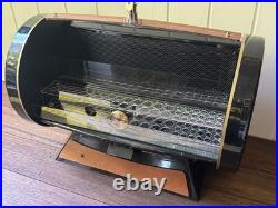 Vintage 48 Hole Barrel Shaped Lockable Cigar Humidor Shop Point-of-Sale Display