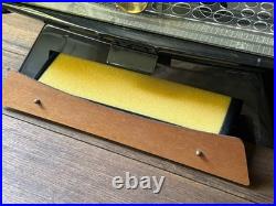 Vintage 48 Hole Barrel Shaped Lockable Cigar Humidor Shop Point-of-Sale Display