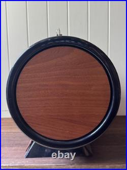 Vintage 48 Hole Barrel Shaped Lockable Cigar Humidor Shop Point-of-Sale Display