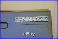 Vintage A. DUNHILL Solid Wood Cigar box humidor A4