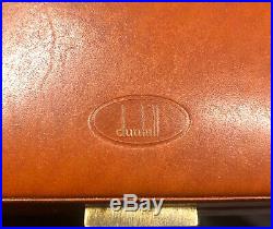 Vintage Alfred Dunhill Of London Leather Travel Cigar Humidor